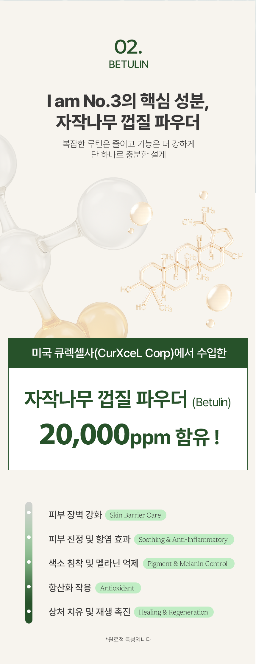자자작나무 진정 솔루션 I am No.3 크림